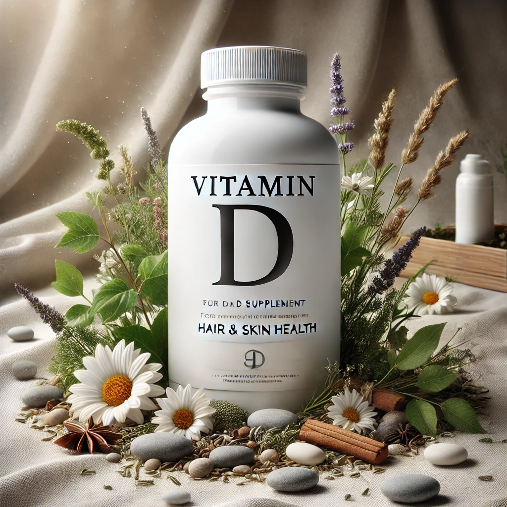 6-Month Supply - Prescription-Only Vitamin D Supplement for Hair and Skin